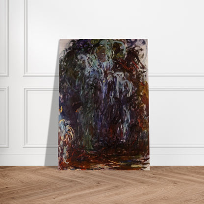 Weeping Willow - claude monet Brushed Aluminum Print - 70x100 cm / 28x40 inches | claude monet Aluminum Print | claude monet Prints