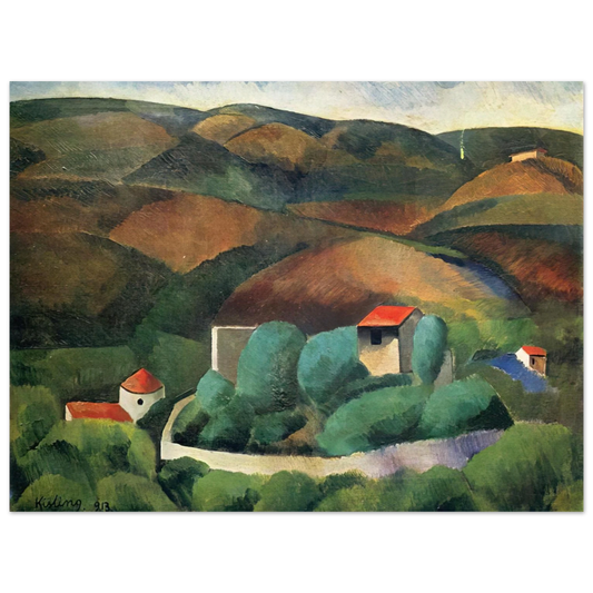 Moise Kisling - NOT IDENTIFIED 1913 Fine Art Poster - Default Title
