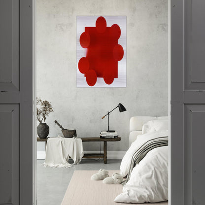 Amazonino #1 - 1989 - Lygia Pape Brushed Aluminum Print - 70x100 cm / 28x40 inches | Lygia Pape Aluminum Print | Lygia Pape Prints