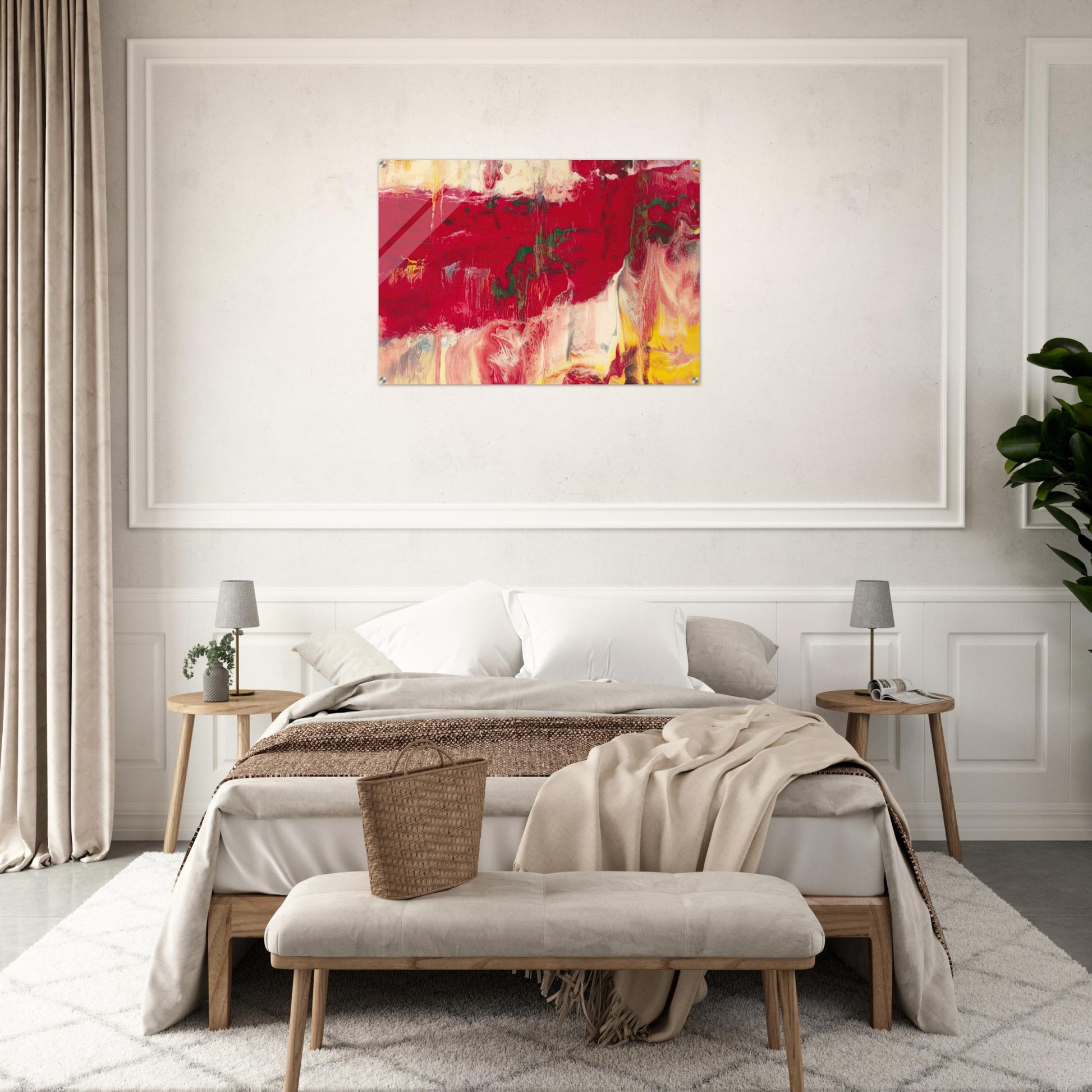 ICE - Gerhard Richter Acrylic Print - 70x100 cm / 28x40″ inches | Gerhard Richter Wall Art | Gerhard Richter Prints