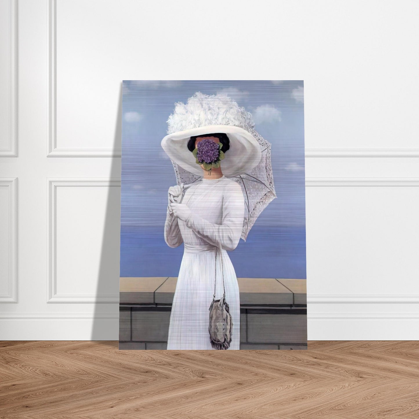 THE GREAT WAR 1964 1 - Rene Magritte Brushed Aluminum Print - 70x100 cm / 28x40 inches | Rene Magritte Aluminum Print | Rene Magritte Prints