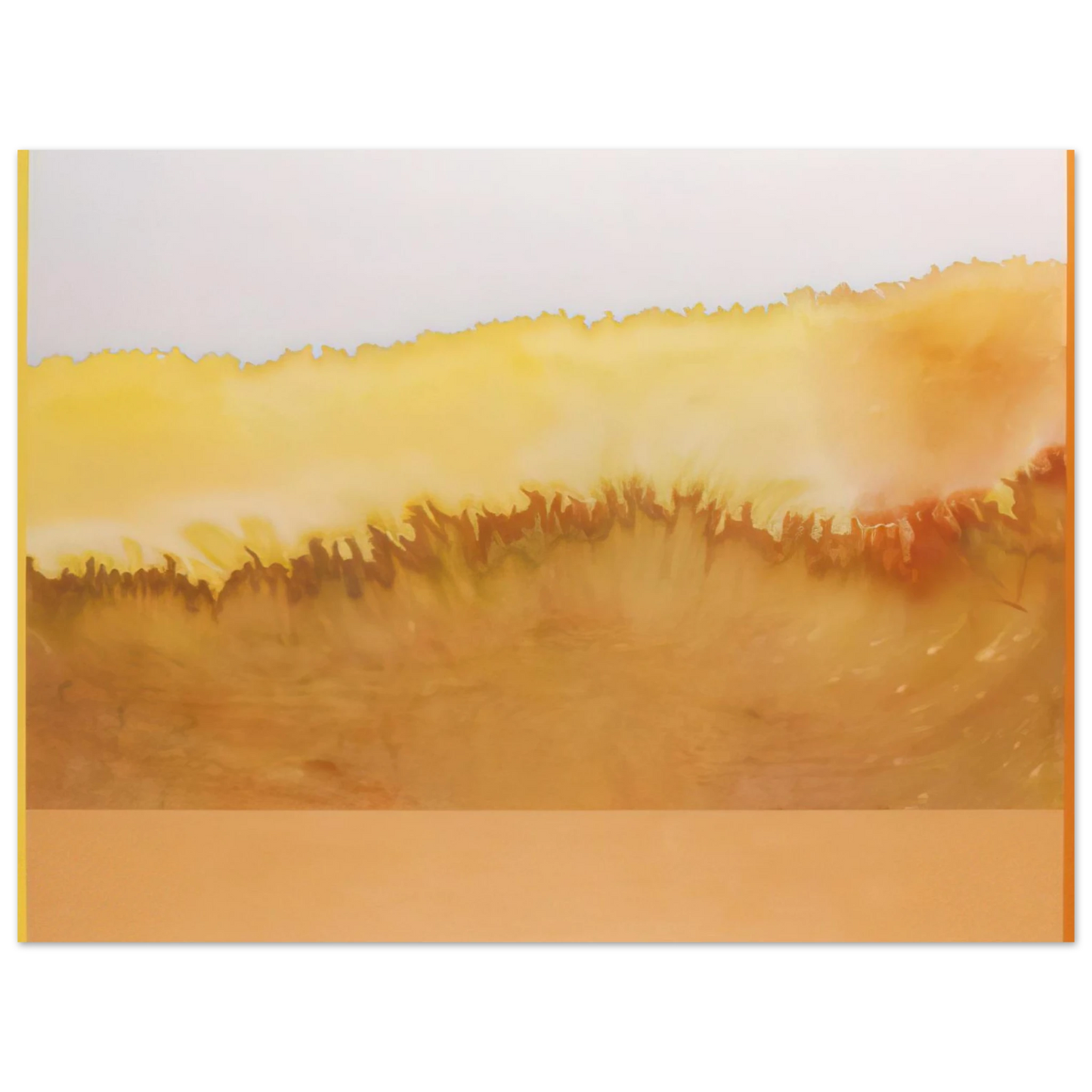 Ronnie Landfield - Sun Castle - 1979 Fine Art Poster - Default Title