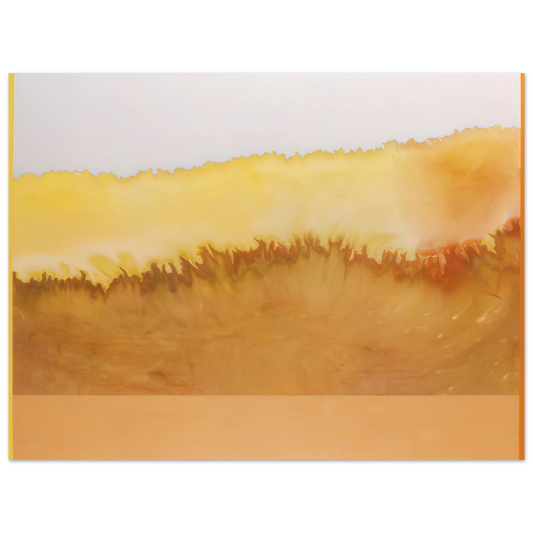 Ronnie Landfield - Sun Castle - 1979 Fine Art Poster - Default Title
