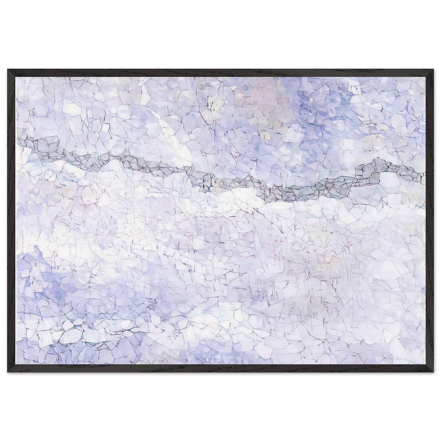 Rimrock - 1960 - Jimmy Ernst Framed Art Print – Black Wooden Frame - Default Title - -Framed Art Print