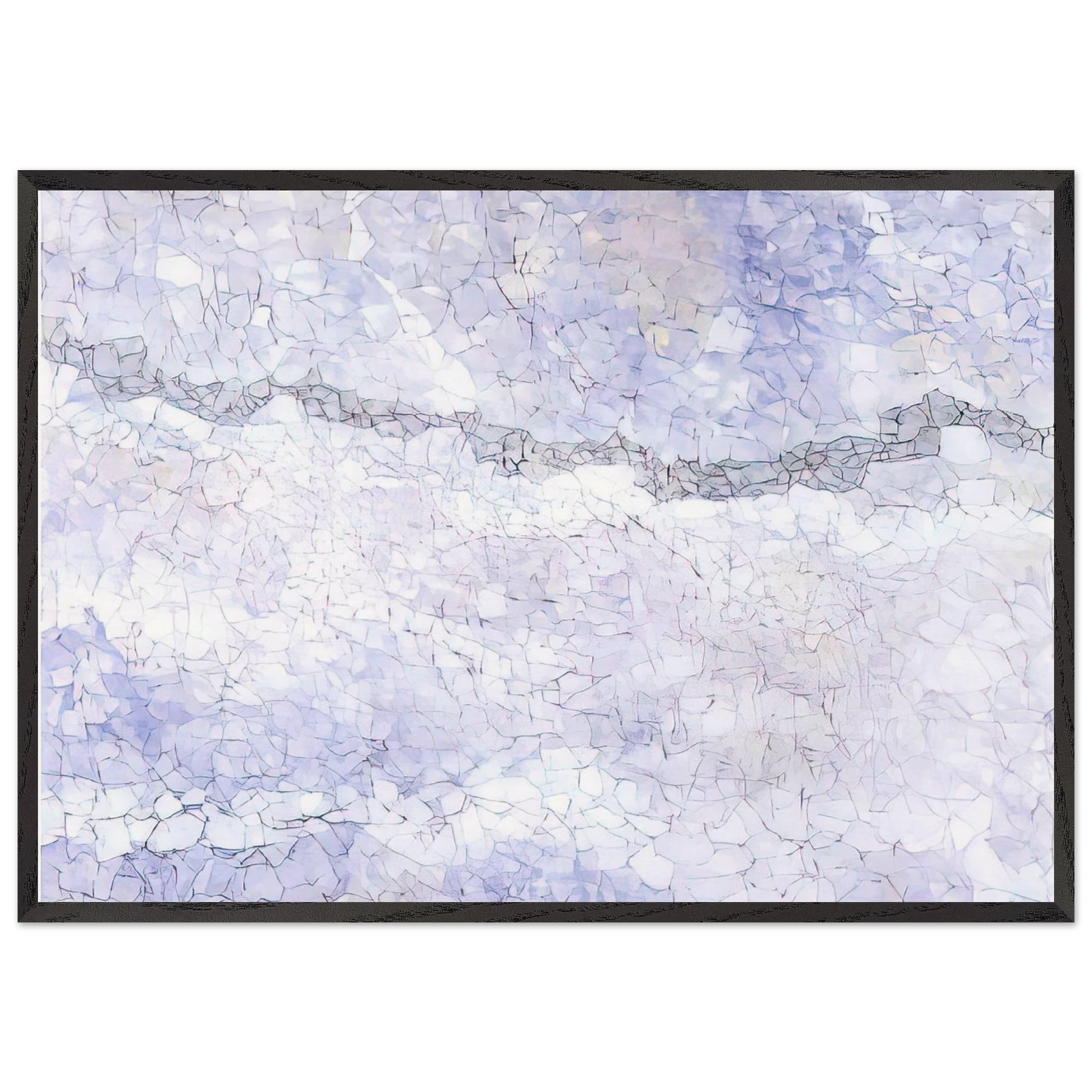 Rimrock - 1960 - Jimmy Ernst Framed Art Print – Black Wooden Frame - Default Title - -Framed Art Print