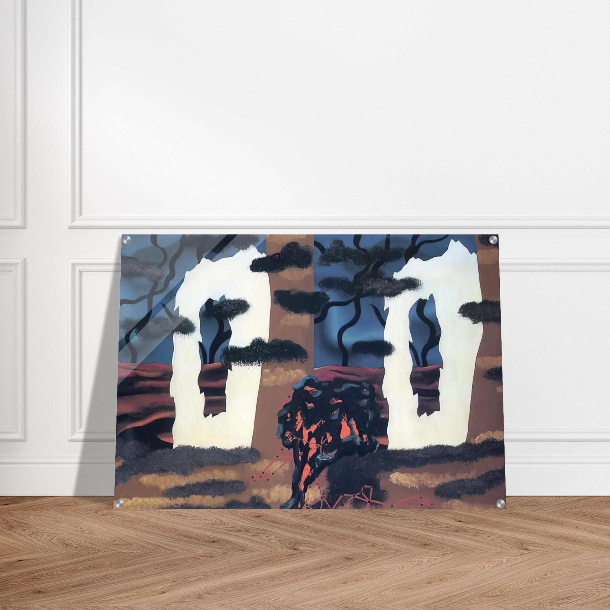 A TASTE OF THE INVISIBLE 1927 - Rene Magritte Acrylic Print - 70x100 cm / 28x40″ inches | Rene Magritte Wall Art | Rene Magritte Prints