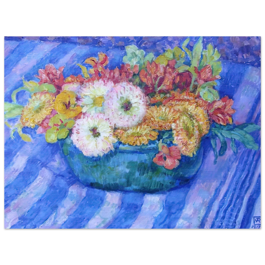 Theo van Rysselberghe - YELLOW BOUQUET 1917 Fine Art Poster - Default Title