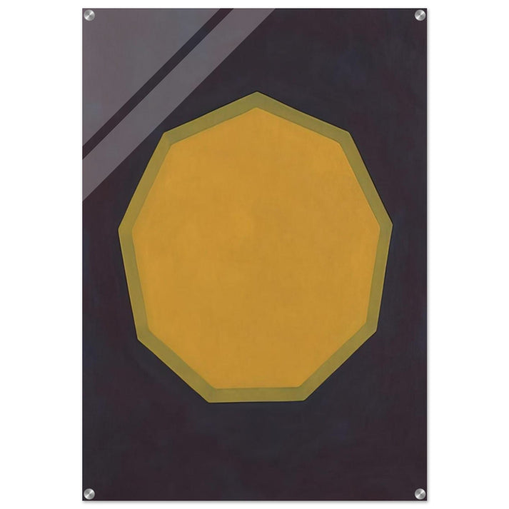 Nine-Sided Figure - Sol LeWitt Acrylic Print - 70x100 cm / 28x40″ inches