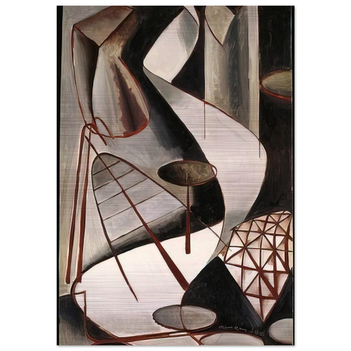 RETURN TO REASON - Man Ray Brushed Aluminum Print - 70x100 cm / 28x40 inches | Man Ray Aluminum Print | Man Ray Prints