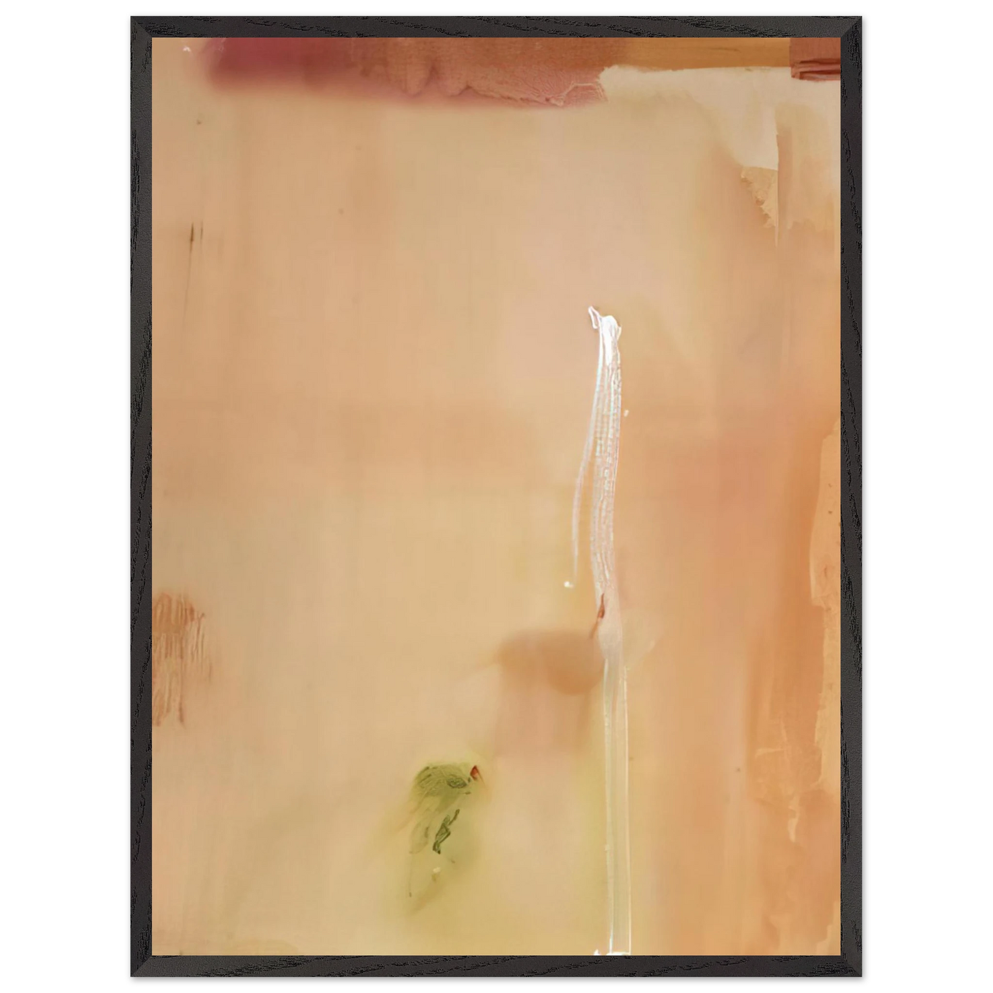 Helen Frankenthaler - Dawn Stroke - 1977 Wall art - 50x70 cm / 20x28 inches - Premium Wooden Framed Poster With Fine Art Paper - Black frame