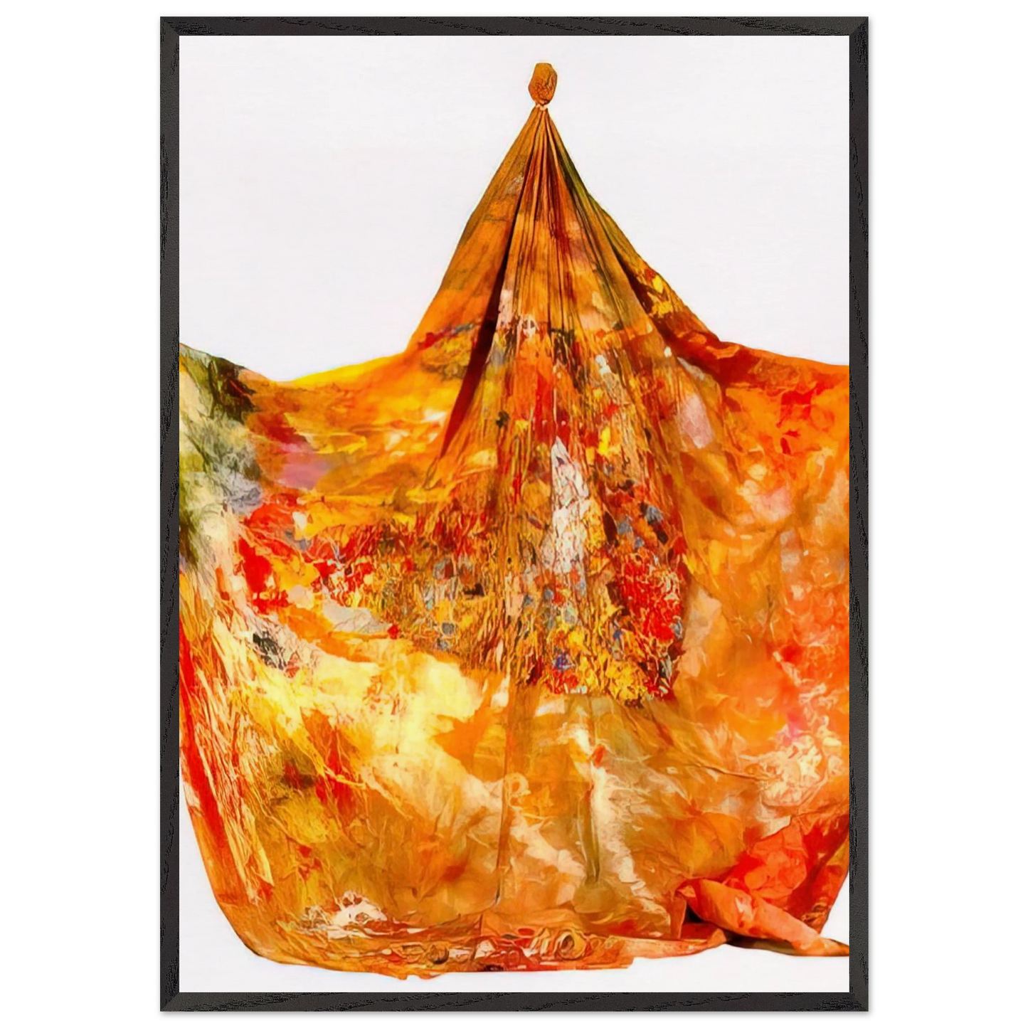 Mars at Angles - Sam Gilliam Framed Art Print – Black Wooden Frame - Default Title - -Framed Art Print