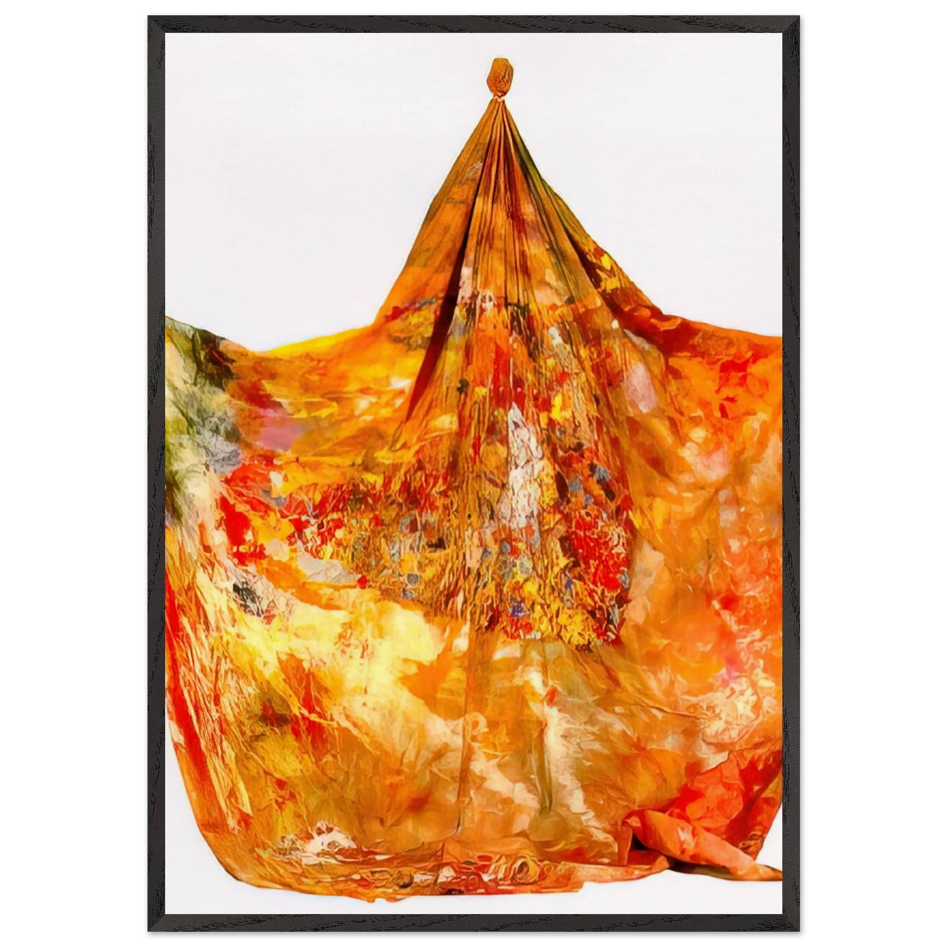 Mars at Angles - Sam Gilliam Framed Art Print – Black Wooden Frame - Default Title - -Framed Art Print