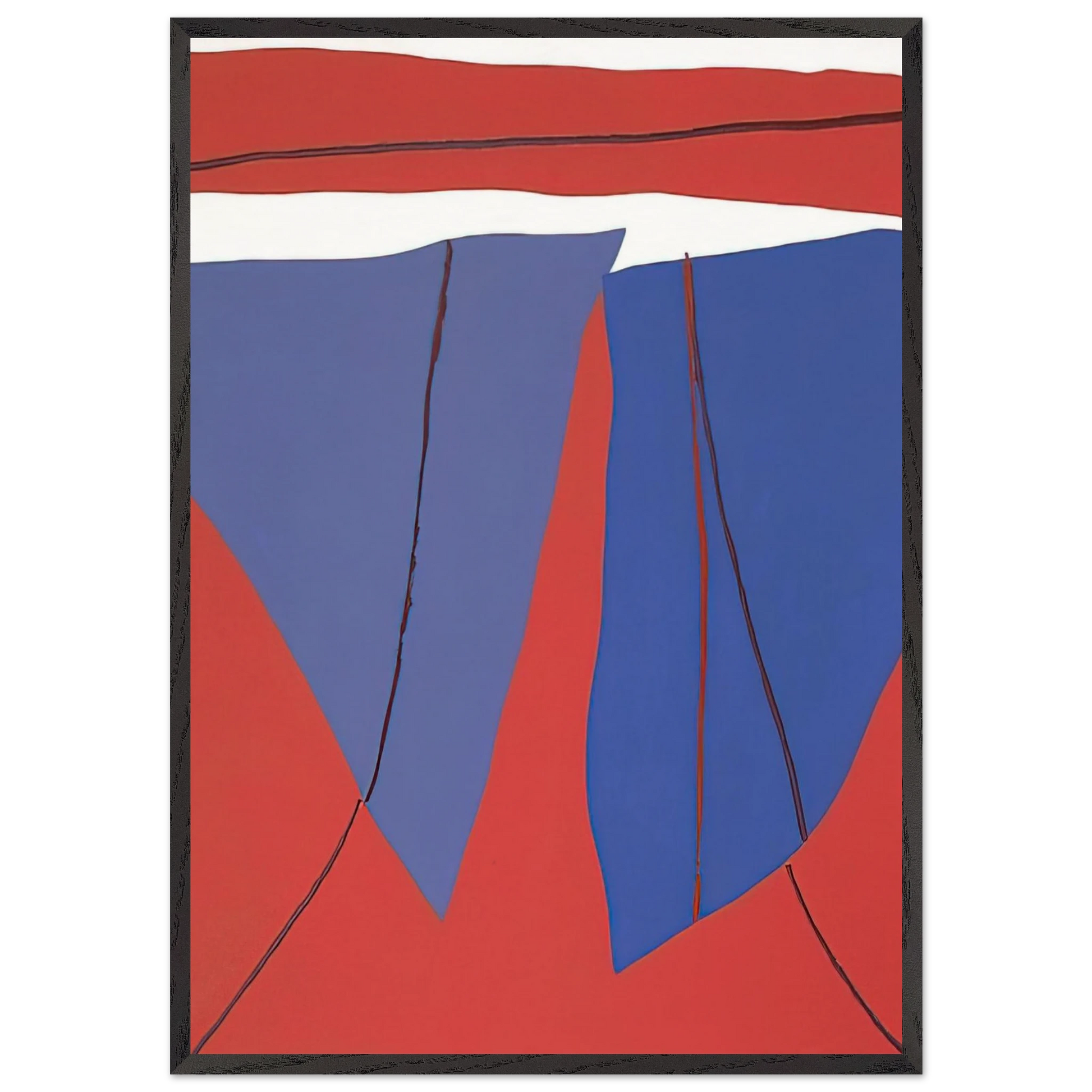 Spring - 1984 - Ray Parker Framed Art Print – Black Wooden Frame - Default Title - -Framed Art Print