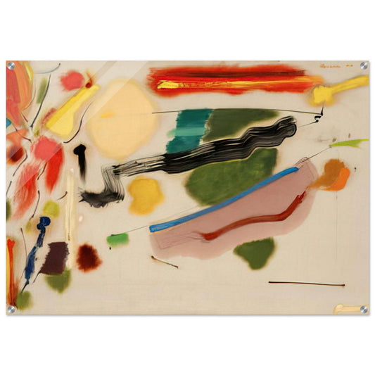 New York Summer Landscape - 1953 - John Ferren Acrylic Print - 70x100 cm / 28x40″ inches