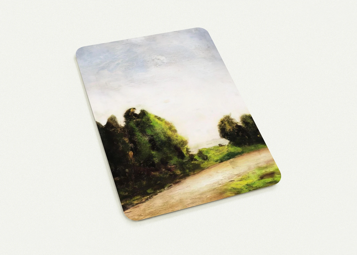 PAESAGGIO 1904 By Carlo Carra Pack of 10 Post Cards | Carlo Carra Post Cards | A6 (10.5 x 14.8 cm) - 4.1 x 5.8 inches