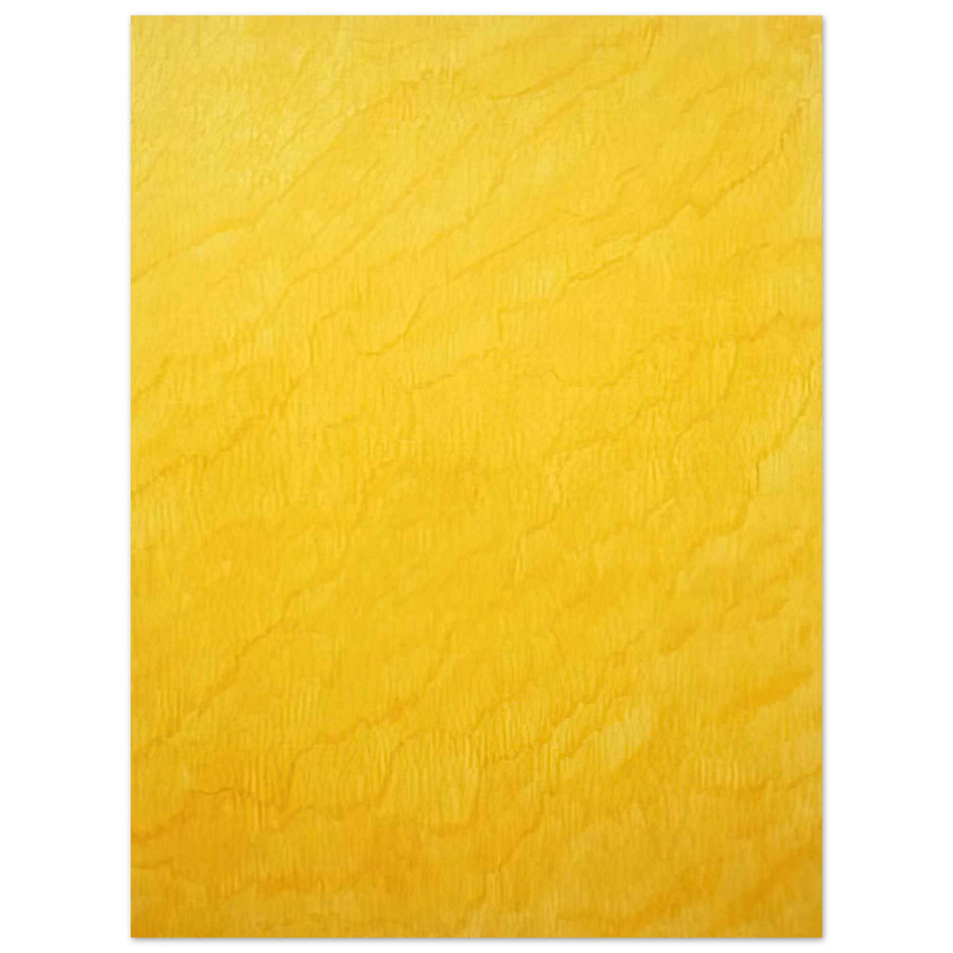 Marcia Hafif - Indian Yellow Fine Art Poster - Default Title