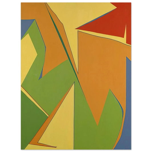 Fernand Leduc - Jaune Fine Art Poster - Default Title