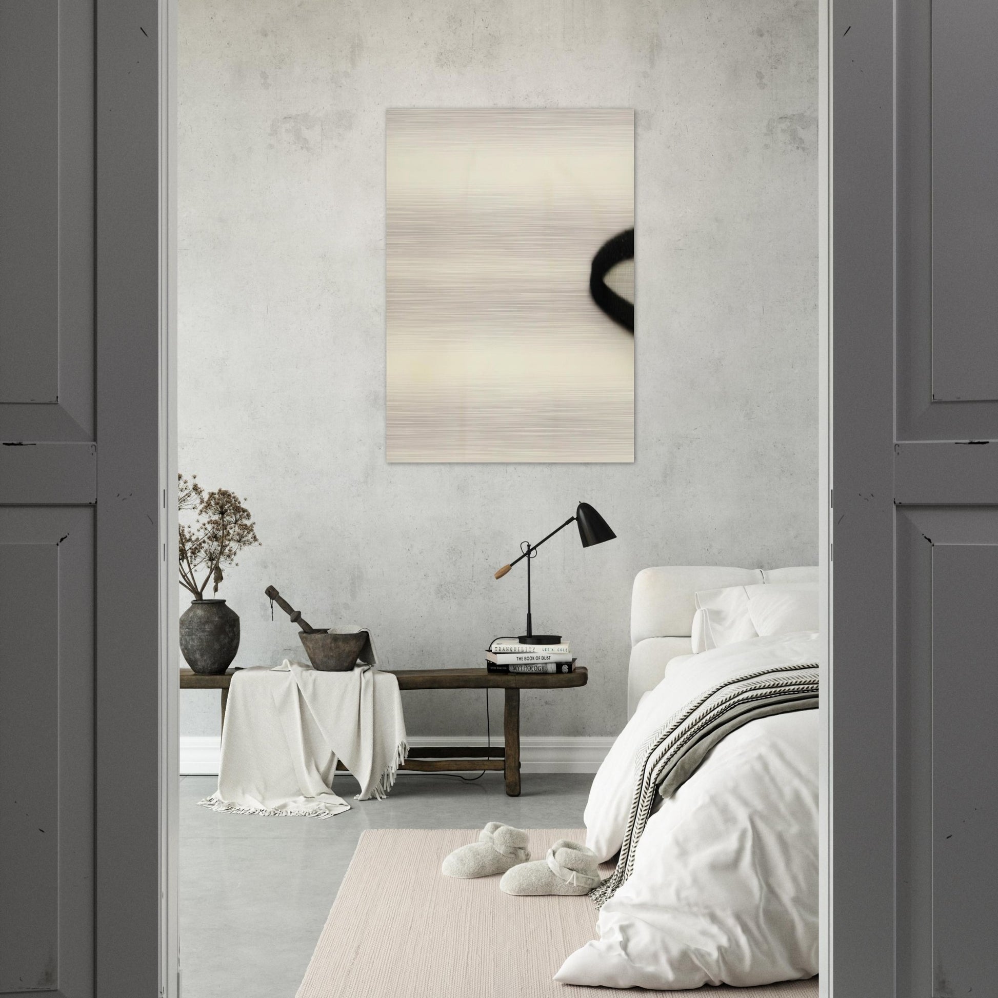 64-1-3 - 1964 - Martin Barre Brushed Aluminum Print - 70x100 cm / 28x40 inches | Martin Barre Aluminum Print | Martin Barre Prints