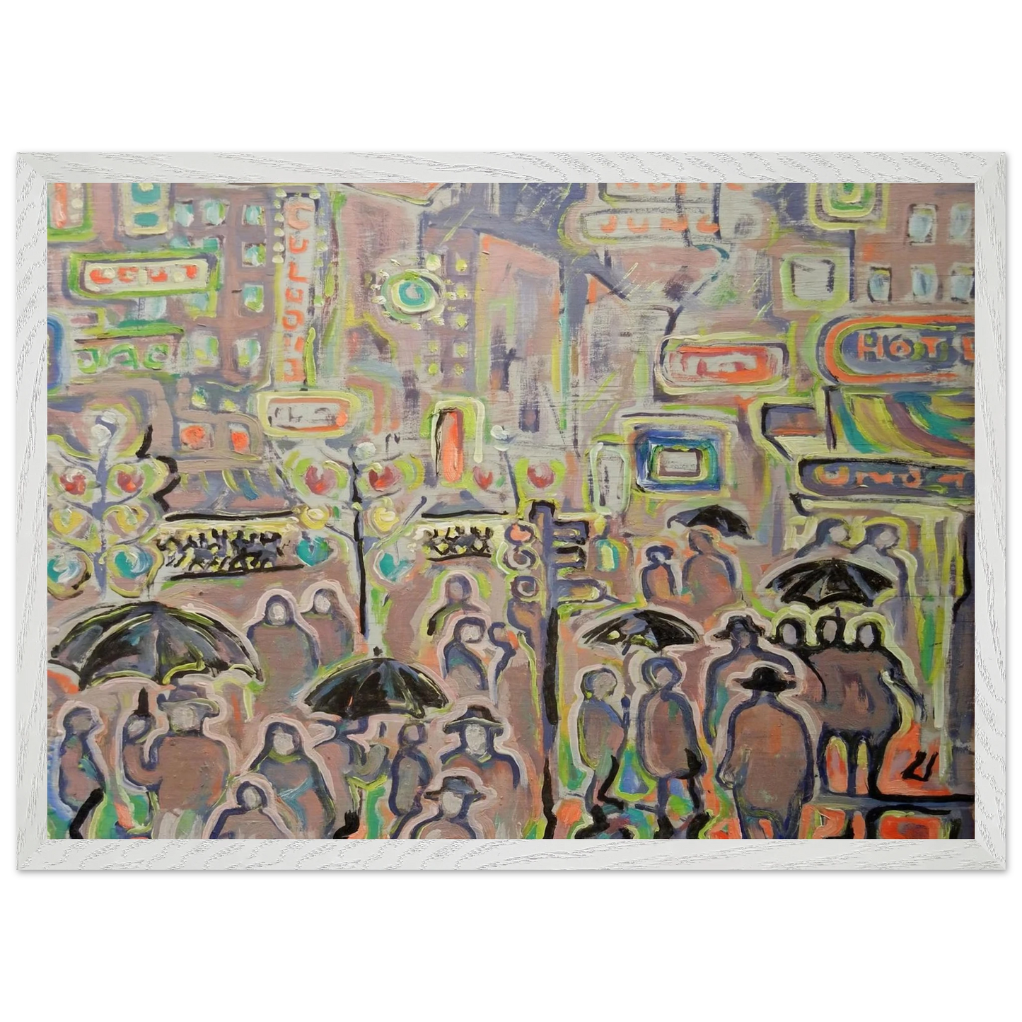 Walter Inglis Anderson - Walter Anderson Wall art - 60x80 cm / 24x32 inches - Premium Wooden Framed Poster With Fine Art Paper - Wood frame