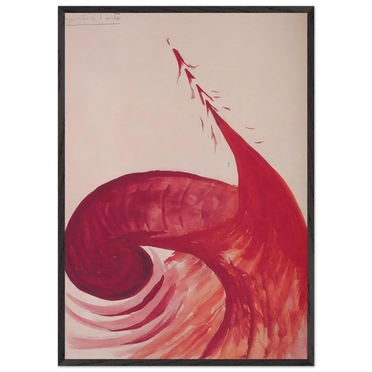 Lo Spirito - 1930 Italy - Benedetta Cappa Framed Art Print – Black Wooden Frame - Default Title - -Framed Art Print