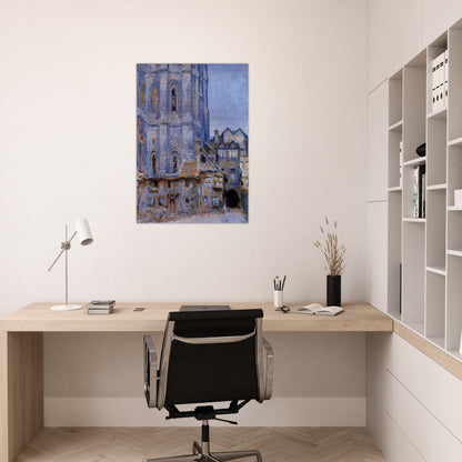 The Cour d'Albane - claude monet Brushed Aluminum Print - 70x100 cm / 28x40 inches | claude monet Aluminum Print | claude monet Prints