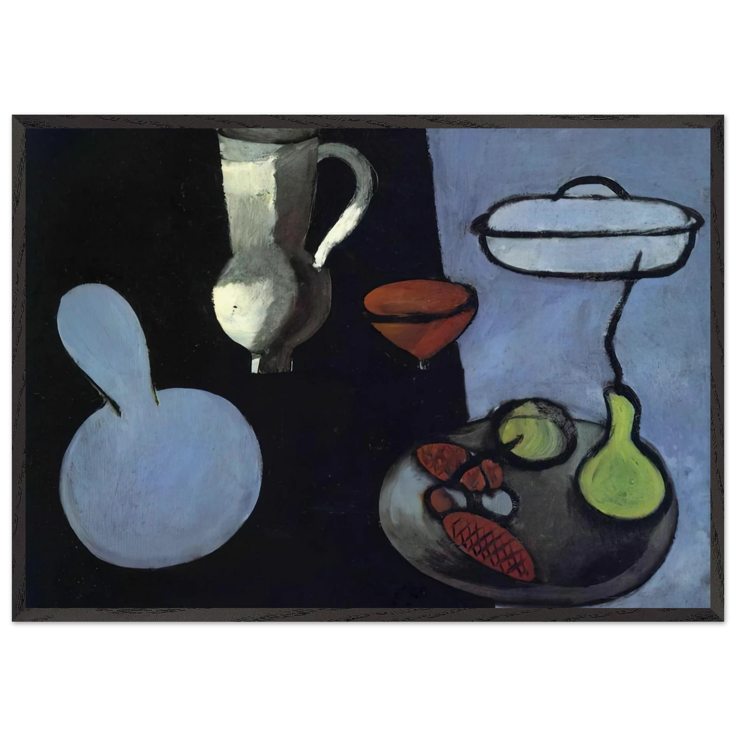 THE GOURDS 1916 - Henri Matisse Framed Art Print – Black Wooden Frame - Default Title - -Framed Art Print