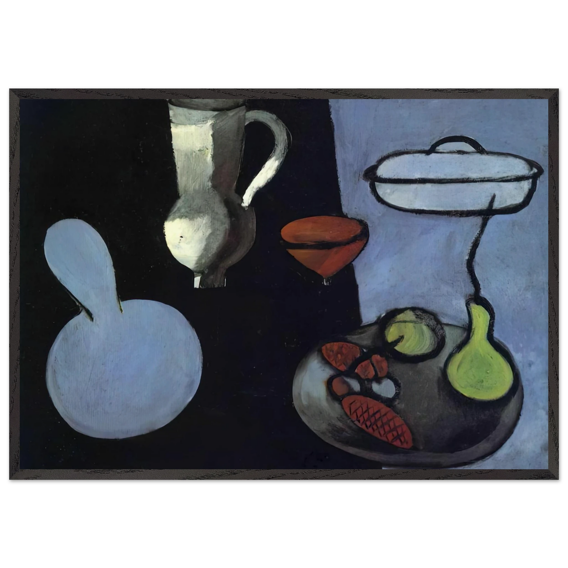 THE GOURDS 1916 - Henri Matisse Framed Art Print – Black Wooden Frame - Default Title - -Framed Art Print