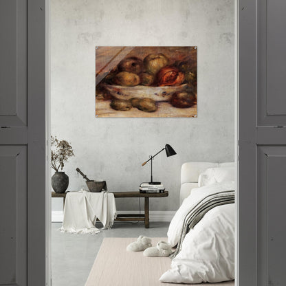 Still Life with Fruit - Pierre-Auguste Renoir Acrylic Print - 70x100 cm / 28x40″ inches