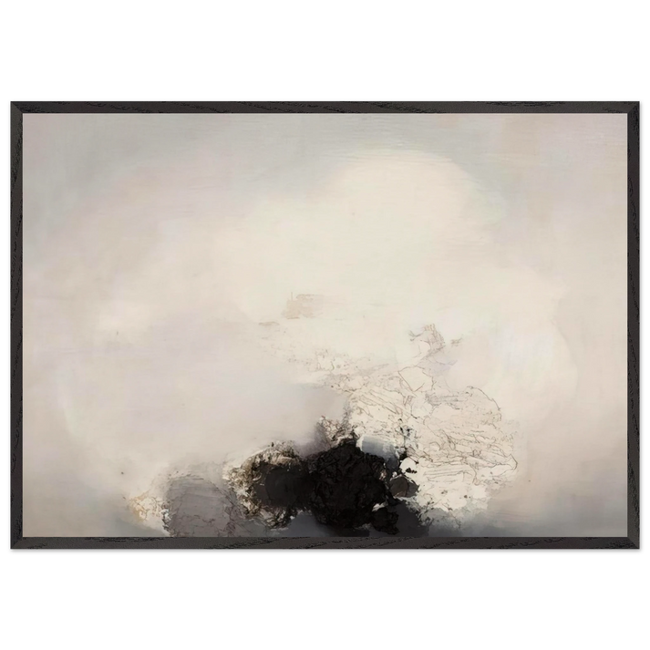 N MERO 148 1959 - Luis Feito 70x100 cm / 28x40 inches Framed Art Print – Black Wooden Frame