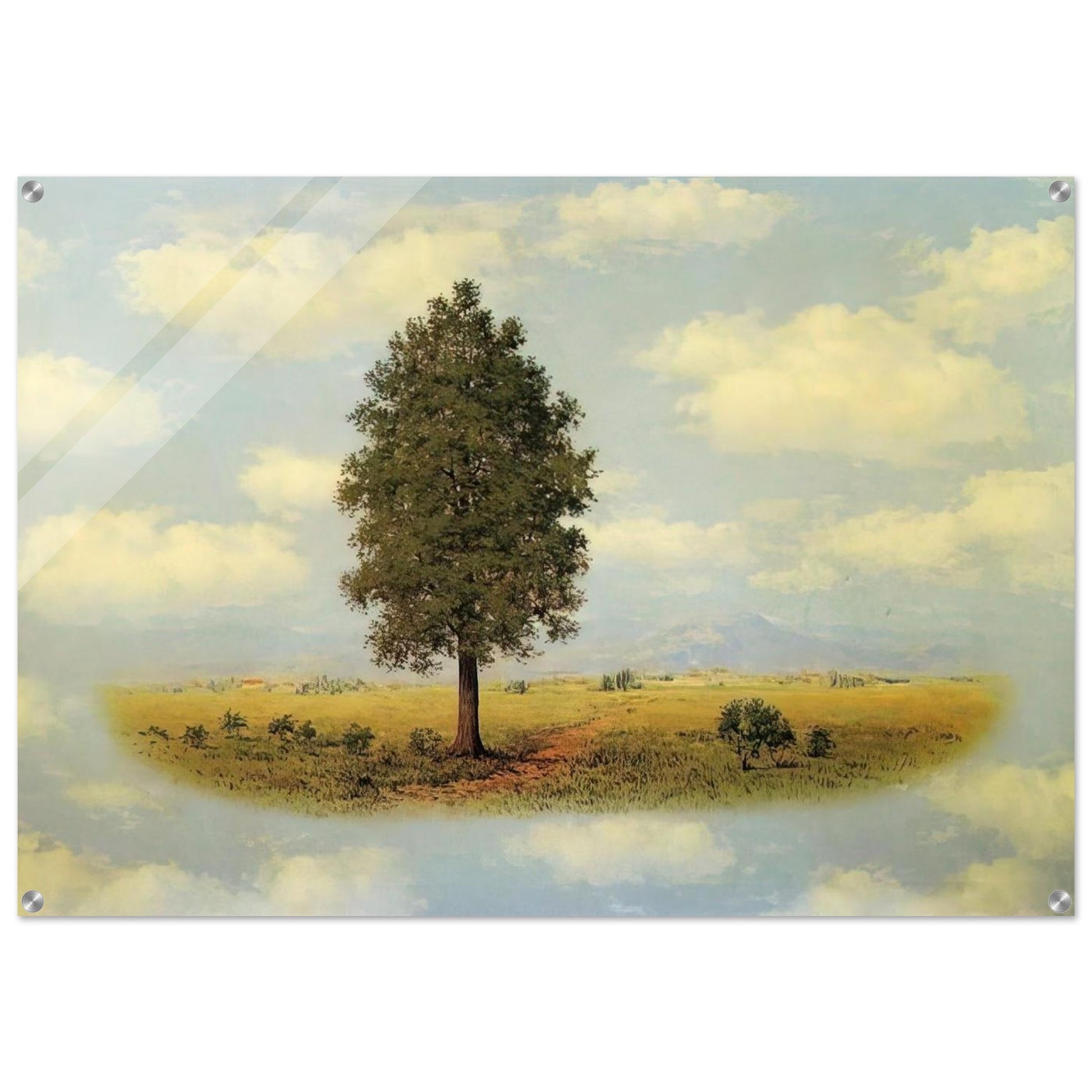 TERRITORY 1957 - Rene Magritte Acrylic Print - 70x100 cm / 28x40″ inches