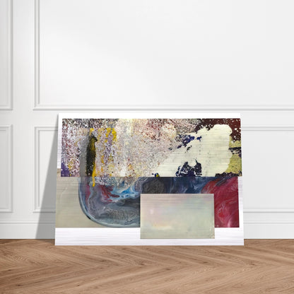 Newly Little - Sam Gilliam Brushed Aluminum Print - 70x100 cm / 28x40 inches | Sam Gilliam Aluminum Print | Sam Gilliam Prints