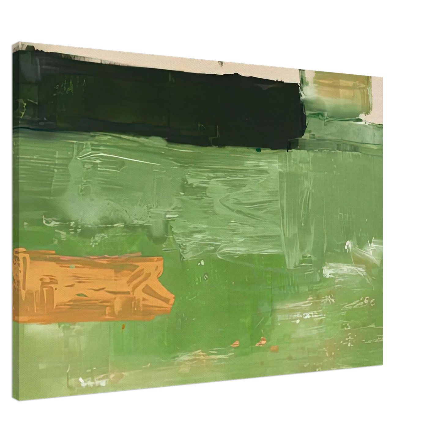 Helen Frankenthaler - Mediterranean, 1981- Wall Art - 28x40 inches / 70x70 cm - Canvas (Imperial) - -