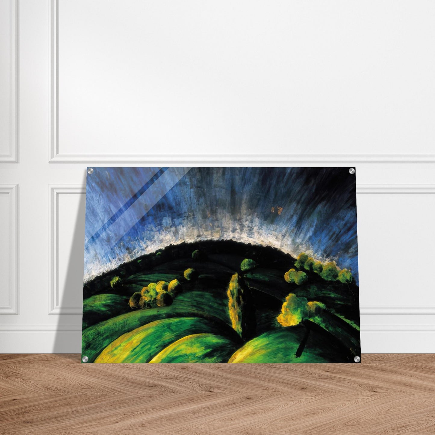 Mountains of Buda - Laszlo Moholy-Nagy Acrylic Print - 70x100 cm / 28x40″ inches