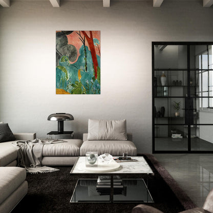 MORACCAN GARDEN 1912 - Henri Matisse Brushed Aluminum Print - 70x100 cm / 28x40 inches | Henri Matisse Aluminum Print | Henri Matisse Prints