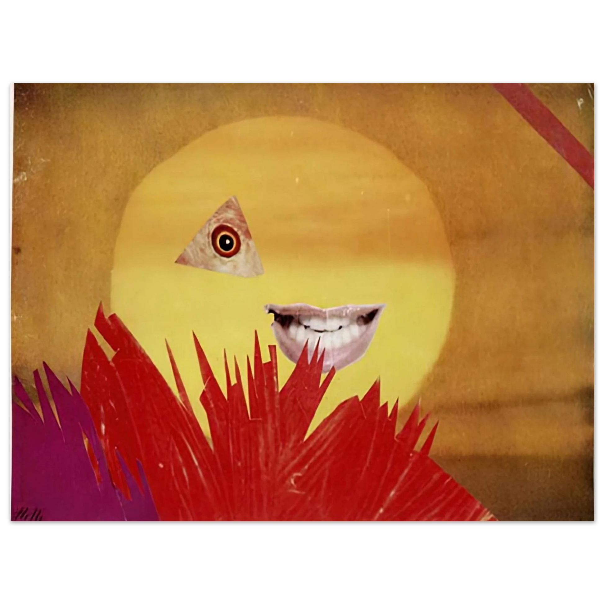 Hannah Hoch - LITTLE SUN 1969 Fine Art Poster - Default Title