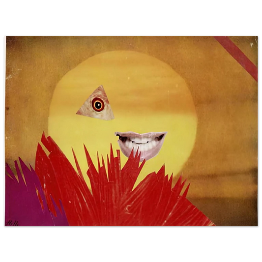 Hannah Hoch - LITTLE SUN 1969 Fine Art Poster - Default Title