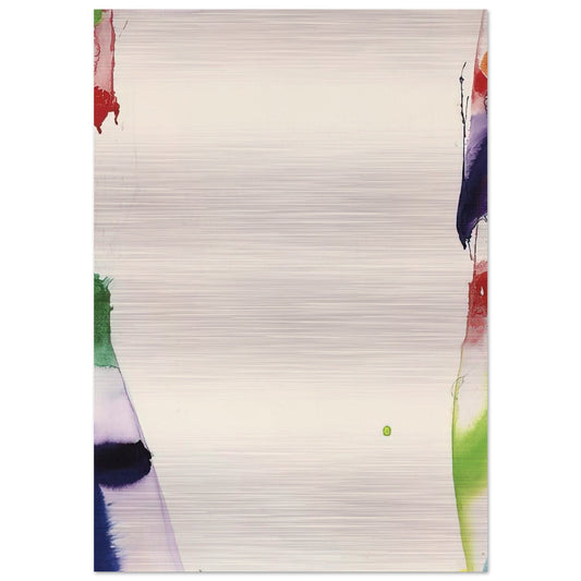 Back Off - Sam Francis Brushed Aluminum Print - 70x100 cm / 28x40 inches | Sam Francis Aluminum Print | Sam Francis Prints