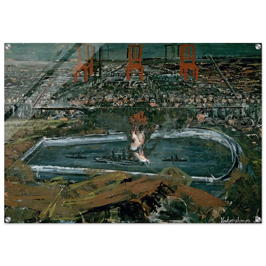 OPERATION SEA LION 1975 - Anselm Kiefer Acrylic Print - 70x100 cm / 28x40″ inches