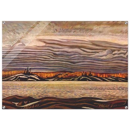 Algoma in November - 1935 - A.Y. Jackson Acrylic Print - 70x100 cm / 28x40″ inches | A.Y. Jackson Wall Art | A.Y. Jackson Prints