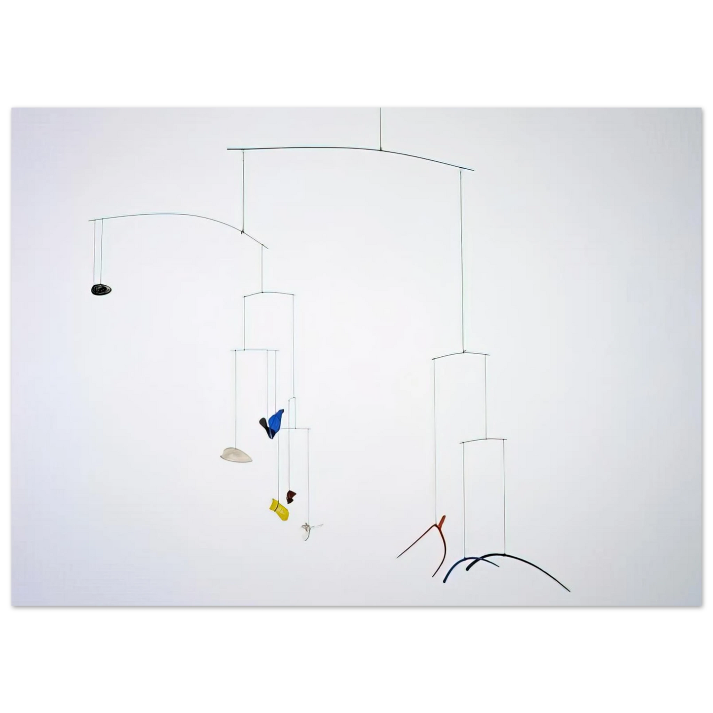 Alexander Calder - TINES 1943 Fine Art Poster - 40x60 cm / 16x24 inches