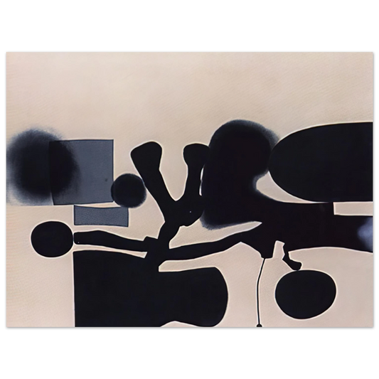 Victor Pasmore - Harmony of Opposites - 1986 Fine Art Poster - Default Title