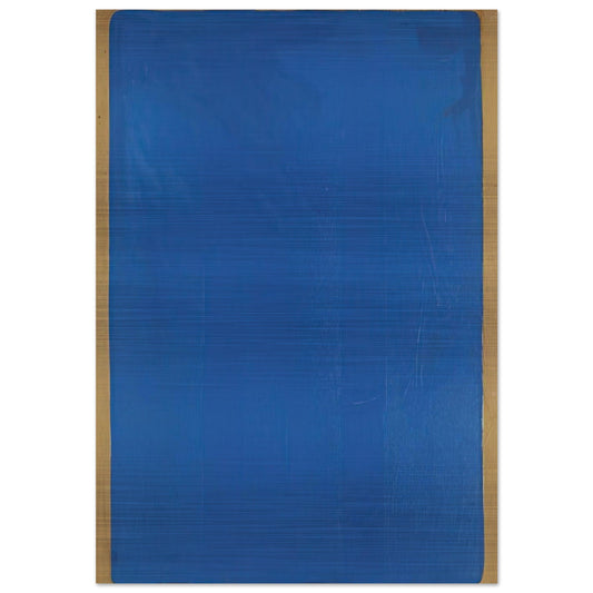 Monocromo blu - 1961 - Mario Schifano Brushed Aluminum Print - 70x100 cm / 28x40 inches | Mario Schifano Aluminum Print | Mario Schifano Prints