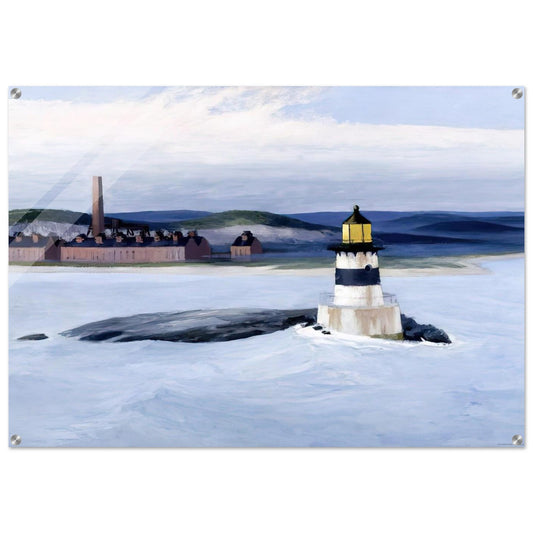 Five A.M. - Edward Hopper Acrylic Print - 70x100 cm / 28x40″ inches