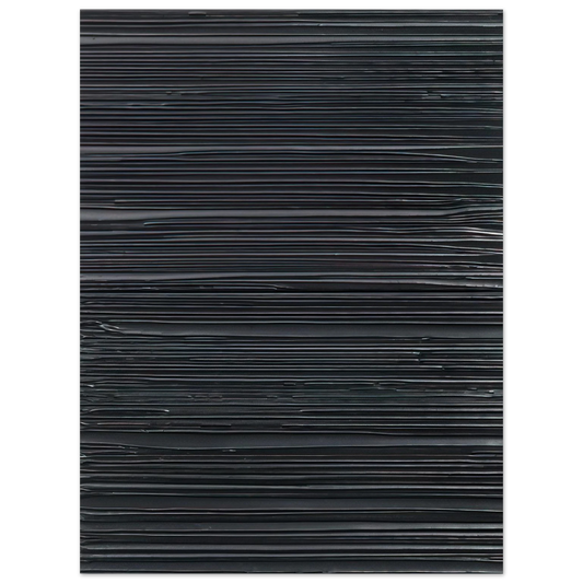 Pierre Soulages - Peinture 103 x 81 cm, 18 Mars 2004 - 2004 Fine Art Poster - Default Title