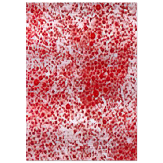 BEYOND THE END OF THE CENTURY 1987 - Yayoi Kusama Brushed Aluminum Print - 70x100 cm / 28x40 inches | Yayoi Kusama Aluminum Print | Yayoi Kusama Prints