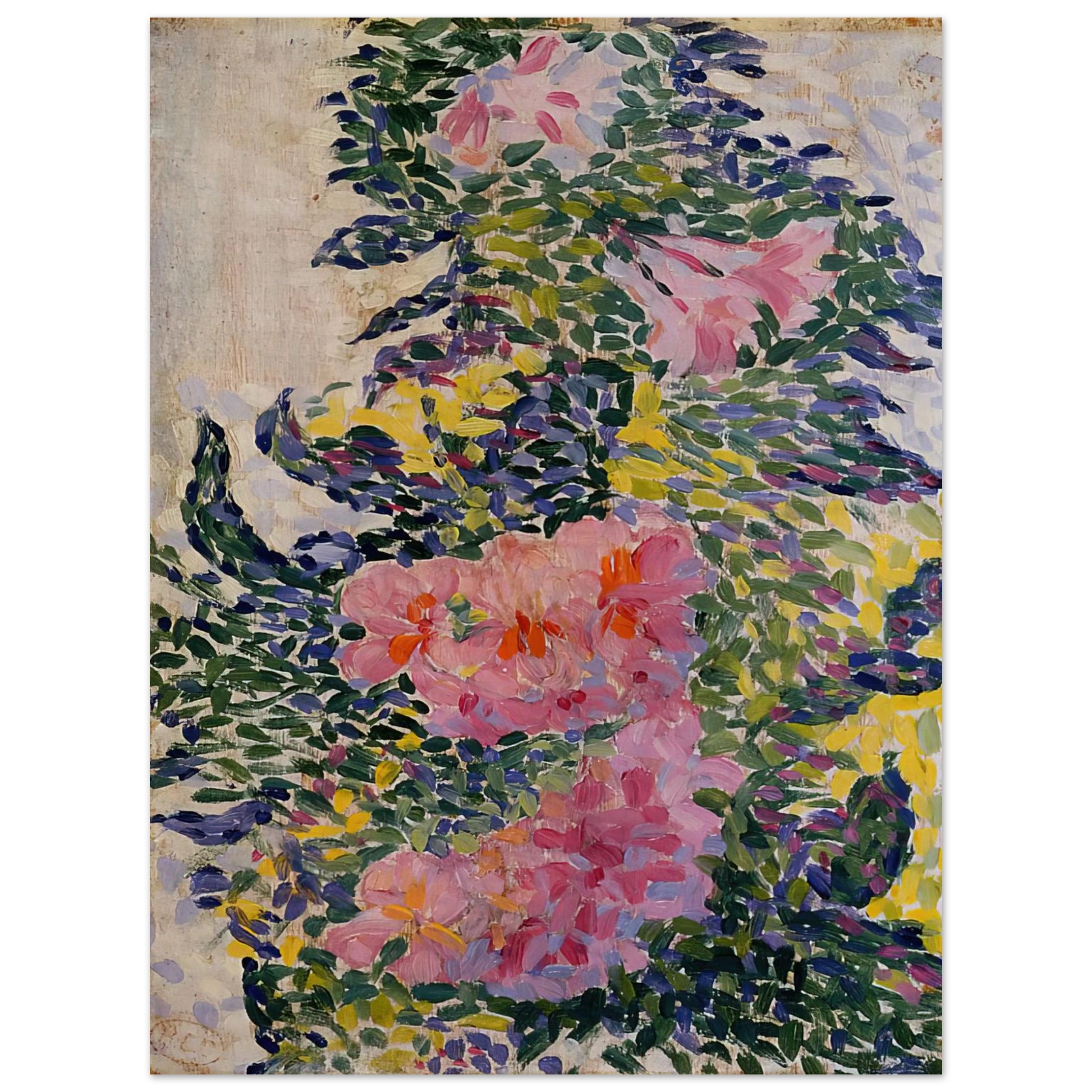 Henri-Edmond Cross - Flowers Fine Art Poster - Default Title