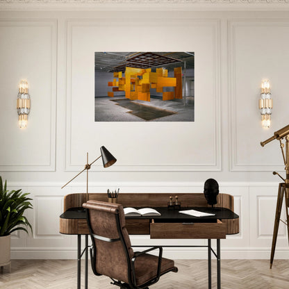 Grand Nucleus - Helio Oiticica Brushed Aluminum Print - 70x100 cm / 28x40 inches | Helio Oiticica Aluminum Print | Helio Oiticica Prints