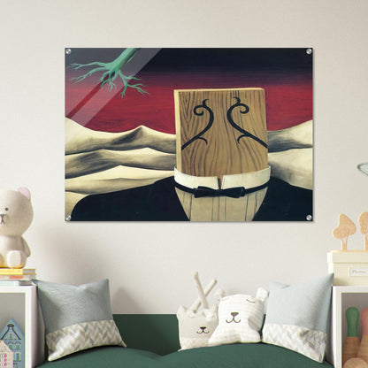 THE CONQUEROR 1926 - Rene Magritte Acrylic Print - 70x100 cm / 28x40″ inches | Rene Magritte Wall Art | Rene Magritte Prints