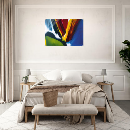 Phenomena Intervening Mantle - 2006 - Paul Jenkins Acrylic Print - 70x100 cm / 28x40″ inches | Paul Jenkins Wall Art | Paul Jenkins Prints