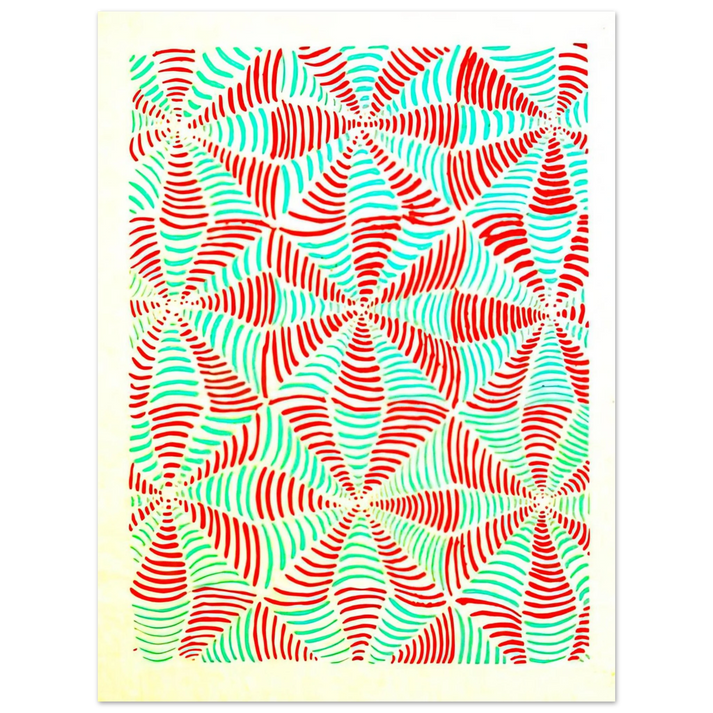 Sonia Delaunay - COMPOSITION 16  75x100 cm / 30x40inches Fine Art Poster